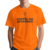 Camiseta Confia no processo malha pv laranja neon