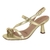 SANDALIA BEIRA RIO METALIZADA REF 8478.216.14710 FEMININO - MDFONLINE