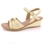 SANDALIA USAFLEX PLATAFORMA REF MM0904 FEMININO - MDFONLINE