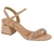 SANDALIA VIZZANO SALTO BAIXO REF 6428.139.28196 FEMININO