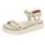 SANDALIA VIZZANO TECIDO LINHO REF 6526.203.26956 FEMININO - MDFONLINE