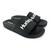 CHINELO HURLEY SLIDE ONEEONLY PRETO/PRETO