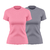 Kit 2 Camisetas Feminina UV PRO Manga Curta - Tudo em Roupas