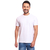 Camiseta Masculina Camisa Lisa - Tamanho G Branco