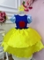 Fantasia Infantil da Branca de Neve com Tiara - Tudo em Roupas