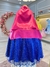 Fantasia Infantil Princesas Anna Frozen C/ Capa Luxo Festas. - comprar online