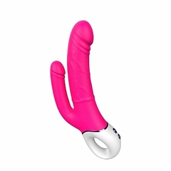 VIBRADOR DE PONTO G COM PLUG ANAL