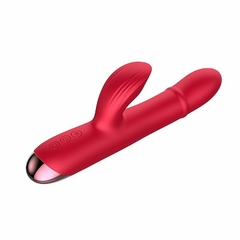 VIBRADOR DE PONTO G E CLITORIS COM TRAPPING - SOBE E DESCE DE ANEL - comprar online