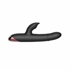 VIBRADOR DE PONTO G E CLITORIS COM TRAPPING - SOBE E DESCE DE ANEL - loja online