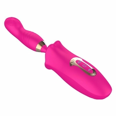 VIBRADOR BOCA DE PULSAÇÃO COM DEDILHAR