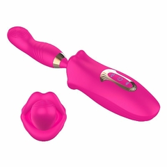 VIBRADOR BOCA DE PULSAÇÃO COM DEDILHAR - comprar online