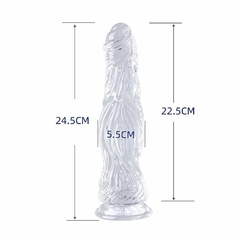 PLUG ANAL EM SILICONE - DILDO COM VENTOSA - Donna da Noite Sex Shop Lingerie