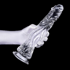 PLUG ANAL EM SILICONE - DILDO COM VENTOSA