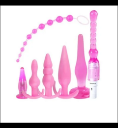 KIT PLUG ANAL 7 PEÇAS