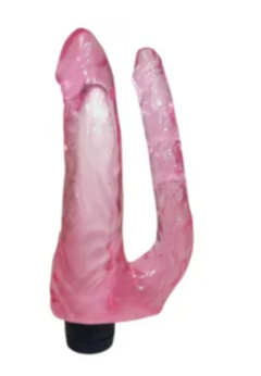 VIBRADOR DUPLO, FORMATO PÊNIS