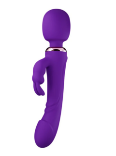 VIBRADOR ESTIMULADOR TRIPLO - Donna da Noite Sex Shop Lingerie