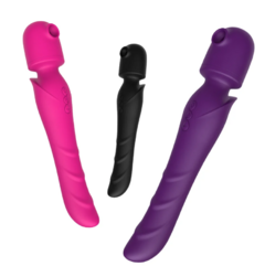 VIBRADOR COM TRIPLA FUNÇÃO