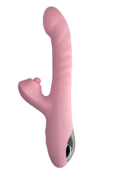 VIBRADOR PONTO G COM ESTIMULADOR CLITORIANO - Donna da Noite Sex Shop Lingerie