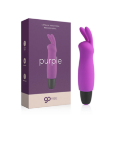 VIBRADOR RECARREGÁVEL - GO VIBE PURPLE