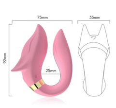 VIBRADOR DE CASAL - FOX - comprar online