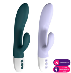 VIBRADOR DUPLO C/AQUECIMENTO