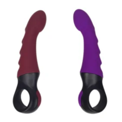 VIBRADOR DE PONTO G EM FORMATO GLANDE