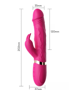 VIBRADOR COM ESTIMULADOR RABBIT na internet