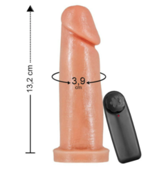 PENIS REALÍSTICO COM VIBRO EXTERNO 13,2 X 3,9 CM - comprar online