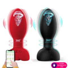 PLUG ANAL DE SILICONE POR APP- 360°