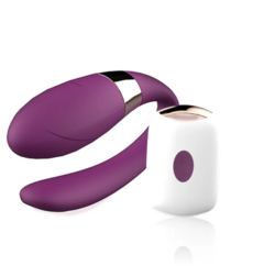 VIBRADOR DE CASAL COM CONTROLE REMOTO - comprar online