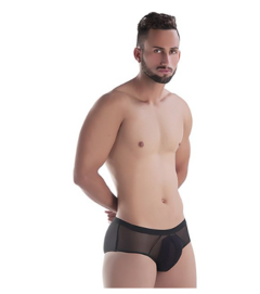 CUECA SEXY SLIP AGRESSIVE MAN BLACK