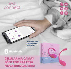 CÁPSULA VIBRATÓRIA POR APP - GO VIBE EVA CONECT - Donna da Noite Sex Shop Lingerie