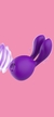 Vibrador e Sugador Bunny