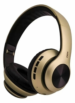 FONE HEADSET BLUETOOH GLAM HS311 DOURADO na internet