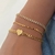 Pulseira Bolinhas Achatadas - loja online