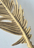 CH119G - DECO PALM LEAF GOLD - comprar online