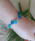 Pulseira Jade Azul. na internet