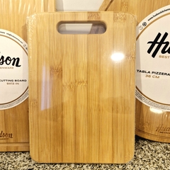 Tabla Picar Hudson Madera Bambú Cocina 27x19cm - comprar online