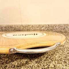 Tabla Pizzera De Madera Bambú Cocina Hudson 36 Cm X 1,5 Cm en internet