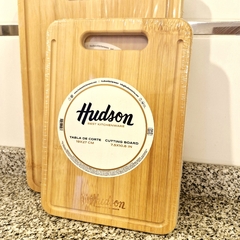 Tabla Picar Hudson Madera Bambú Cocina 27x19cm en internet