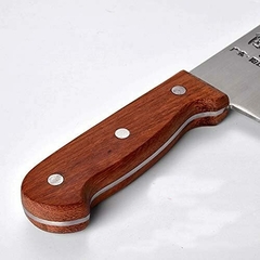 Hacha Cocina Acero Mango Madera Cuchillo Profesional 34cm - tienda online