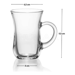 Set x6 Taza Pocillo De Café o Té ESTAMBUL LISO 150ML en internet