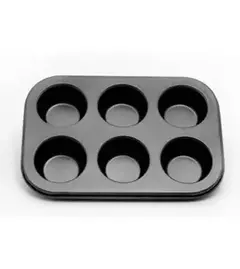 Molde Antiadherente para Cupcake horno x6 Usos multiples Teflon - comprar online