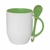 CANECA C/COLHER VERDE