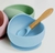 BOWL EM SILICONE COM VENTOSA AZUL BUBA - Guaxinim Baby