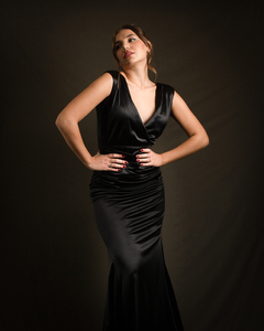 Vestido Marena Negro con Killa - REVIEW