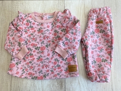 Conjunto Paris Estampado Friza Rosa en internet