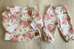 Conjunto Paris Estampado Friza Natural - comprar online