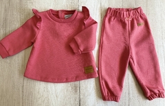 Conjunto Paris Liso Coral