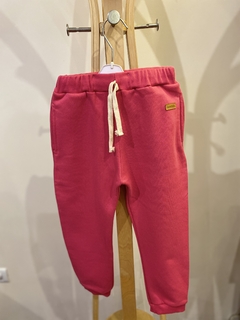 Pantalon Joguin con Friza Fucsia